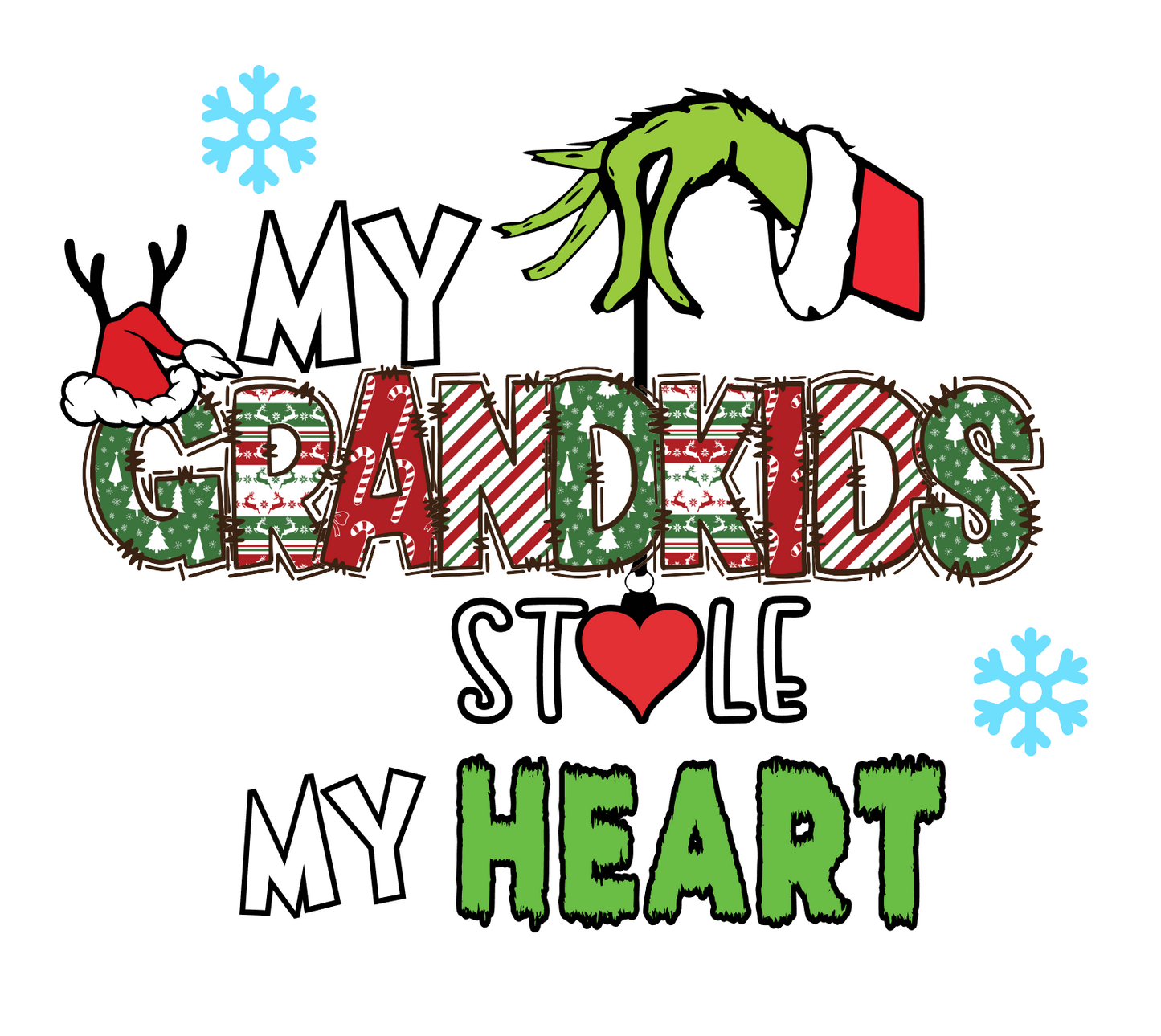 Grinchy Grandma Christmas Sweater