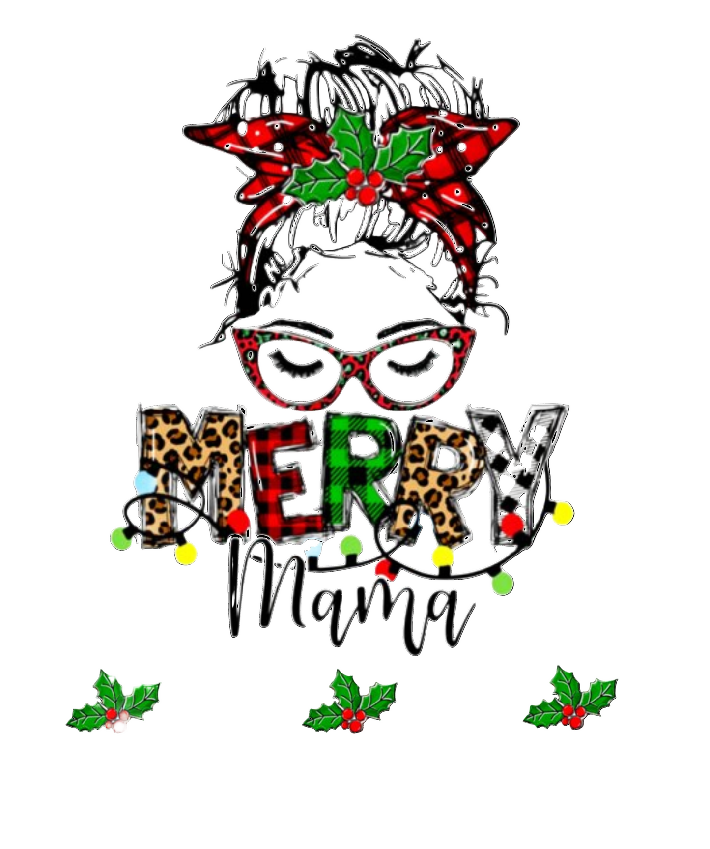 Messy Mom Bun Sweater- Custom