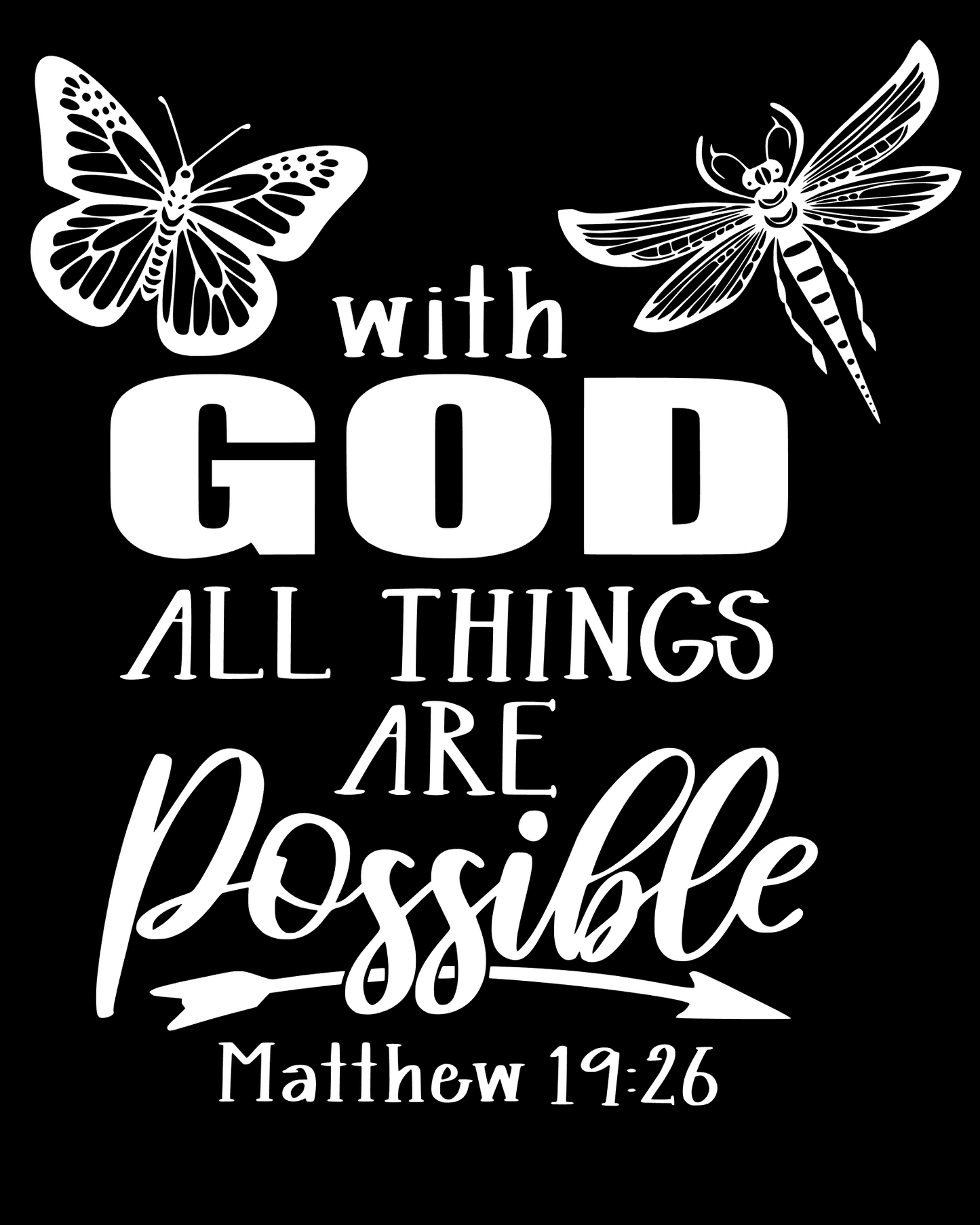 All Things Are Possible Decal