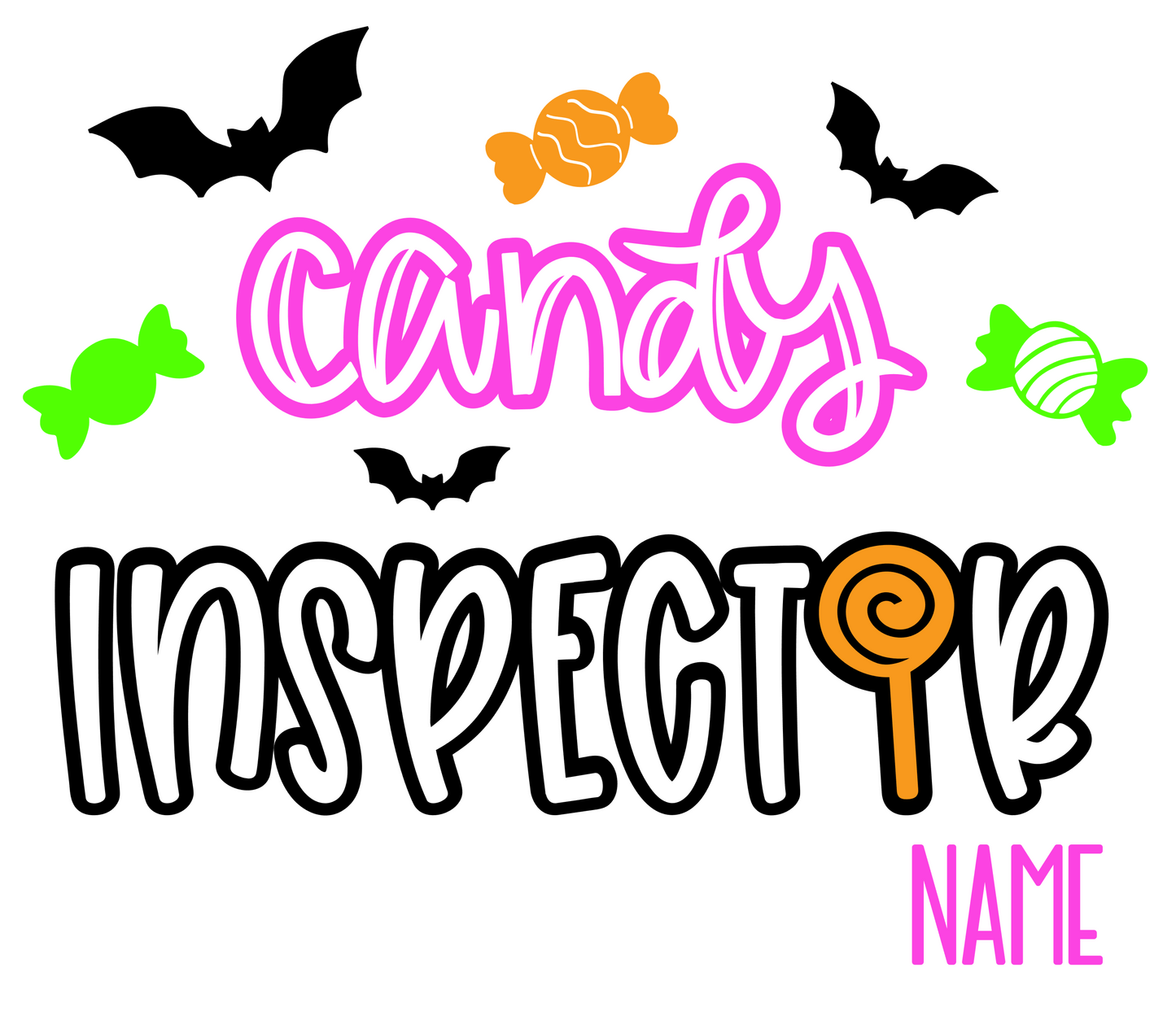 Personalized Halloween Bag