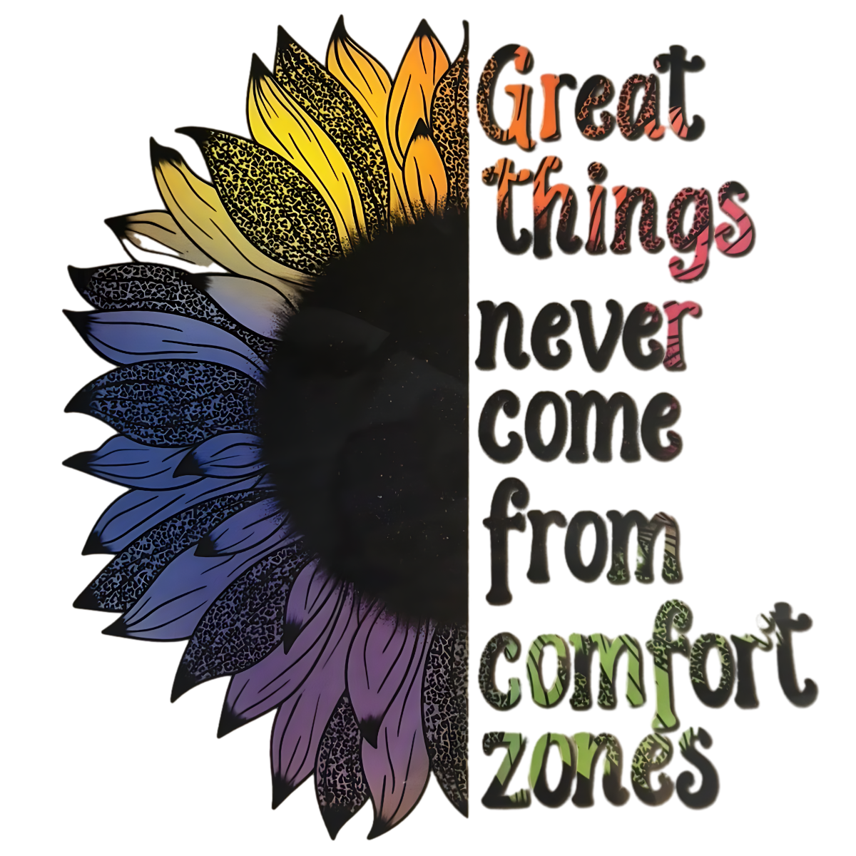 Sunflower & Comfort Zone