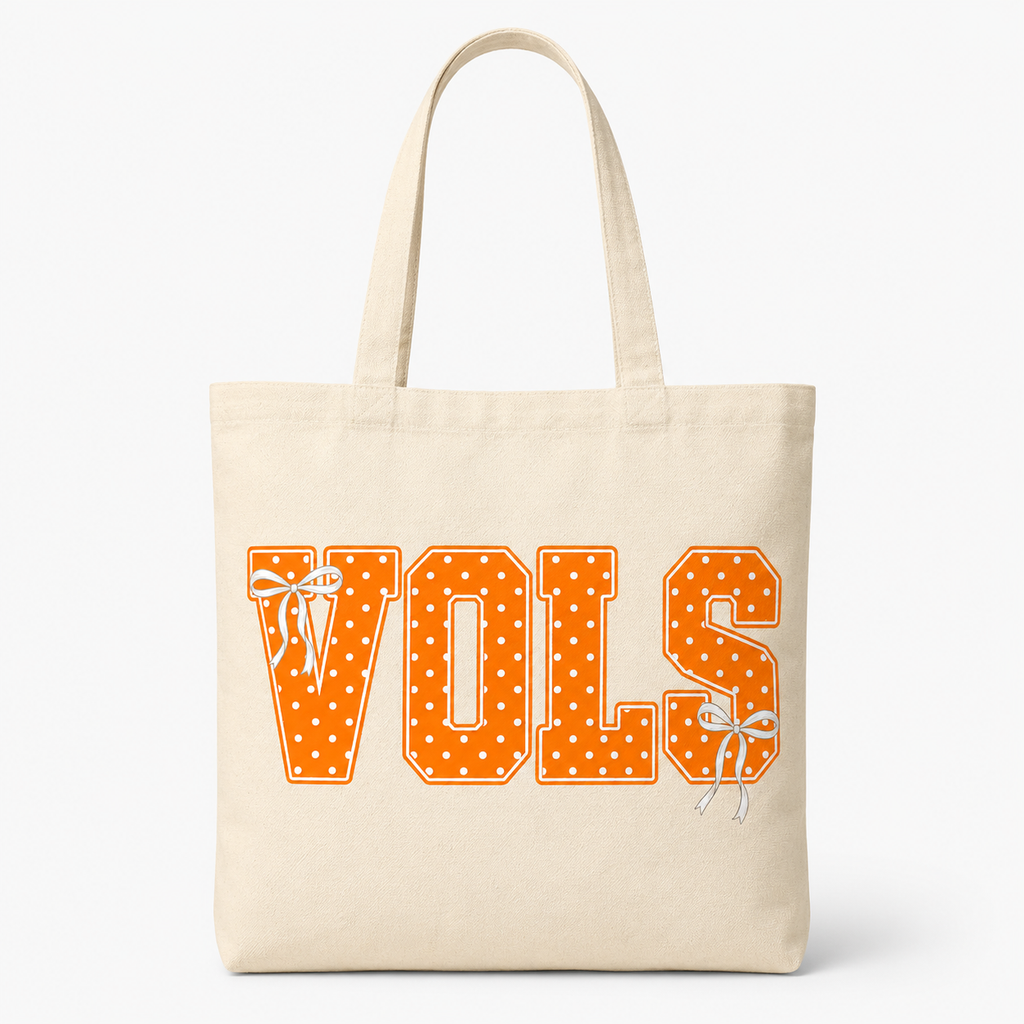 Polka Dot Patterned Vols DTF Transfer